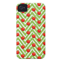 Cereja vermelha doce iPhone 4 capas