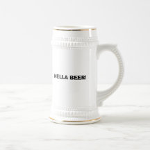 CERVEJA DE HELLA! CANECAS