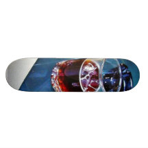 Cervejas dos vidros skate