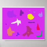 Céu nocturno poster