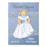 Chá de panela do casamento do urso de ursinho convite personalizado