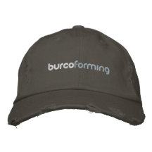 chapéu afligido burcoforming do algodão bones bordados