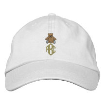 Chapéu bordado Monogrammed feito sob encomenda do  Bonés Bordados