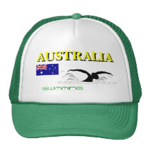 Chapéu da natação de Austrália Bones