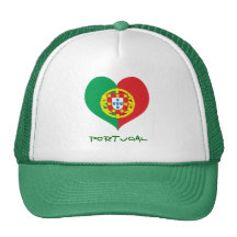 Chapéu do camionista do coração de Portugal Bonés