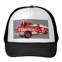 Chapéu do carro de bombeiros bonés