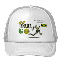 Chapéu do fã de Jamaica da equipe de 2012 Jogos Ol Bone