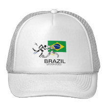 Chapéu do futebol de Brasil Boné