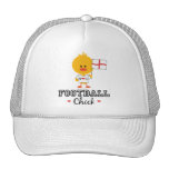 Chapéu inglês do pintinho do futebol do futebol boné