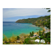 Charlotteville, Tobago W.I. Cartões Postais
