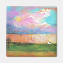 Chás de abril da pintura original ima