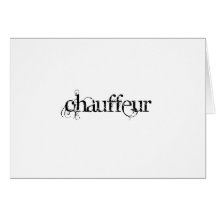 Chauffeur Cartões
