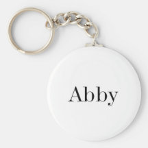 Chaveiro conhecido de Abby
