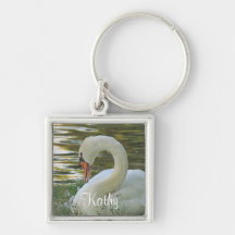 Chaveiro de assento da cisne