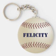Chaveiro do basebol da felicidade por 369MyName