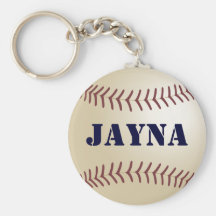 Chaveiro do basebol de Jayna por 369MyName