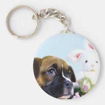 Chaveiro do filhote de cachorro do pugilista do fe