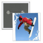 Chaveiro do quadrado da garra do Snowboard Botons