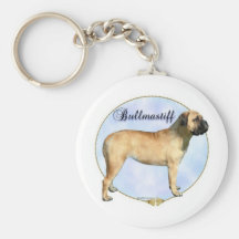Chaveiro do retrato de Bullmastiff