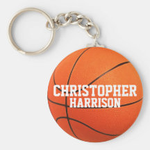 Chaveiro personalizado do basquetebol