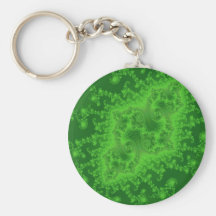Chaveiro verde elétrico das medusa