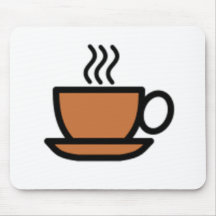 Chávena de café mousepads