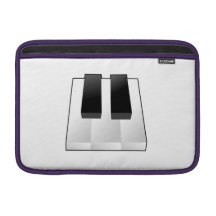 Chaves do piano bolsas de MacBook