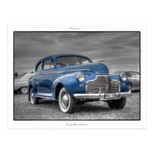 Chevrolet '41 de luxe mestres cartão postal