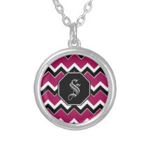 Chevron modelou a colar da forma