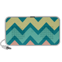 Chevron Pastel Caixinha De Som Para Laptop