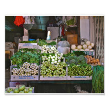 Chinatown, vegetais de NYC Artes De Fotos
