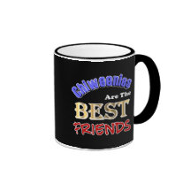 Chiweenies é os melhores amigos caneca
