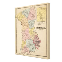 Christiana Impressão De Canvas Envolvidas