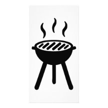 CHURRASCO da grade Cartoes Com Foto Personalizados