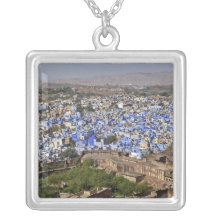 Cidade azul vista do forte/Jodhpur de Mehrangarh, Bijuteria