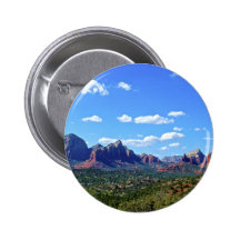 Cidade da paisagem da montanha de Sedona de Sedonn Botons