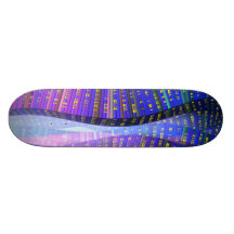 Cidade do seno/skate azul