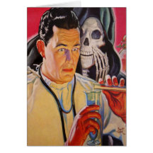 Cientista louco cartoes
