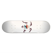 Cinco zombis pequenos e engrenagem de Fred Skates