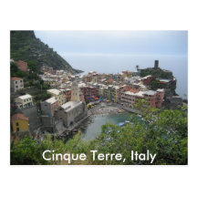 Cinque Terre, Italia Cartoes Postais