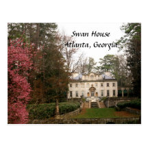Cisne Casa-Atlanta Cartões Postais