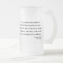 Citações 7a de Bertrand Russell Caneca