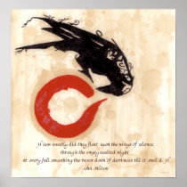 Citações do corvo de Milton posters