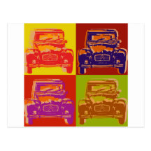 Citroen 2CV 1 Cartao Postal