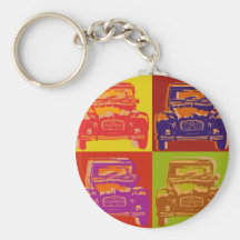 Citroen 2CV 1 Chaveiro
