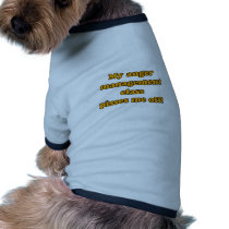 Classe da raiva roupas para animais de estimação