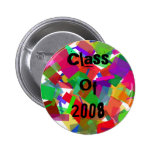 Classe de botão de 2008 confetes botons