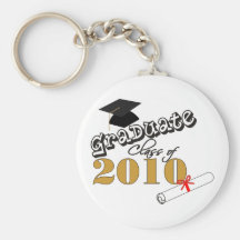 Classe graduada de 2010 chaveiros