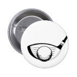Clube de golfe & crachá da bola pins