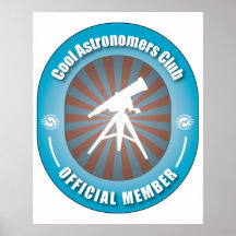 Clube legal dos astrónomos impressão